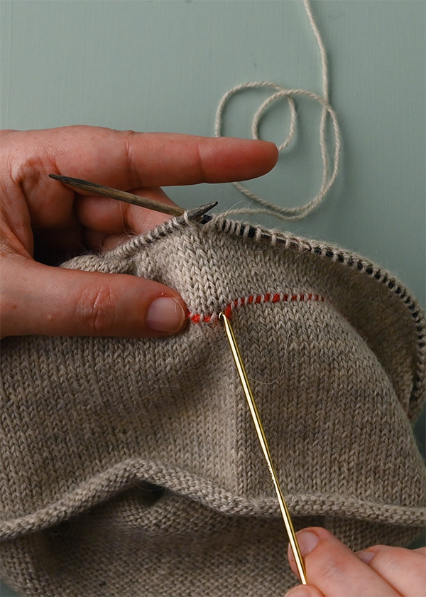 Knit Hem With Crochet Bind Off | Purl Soho