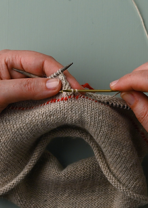 Knit Hem With Crochet Bind Off | Purl Soho