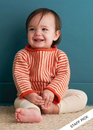 Crayon Stripes Pullover | Purl Soho