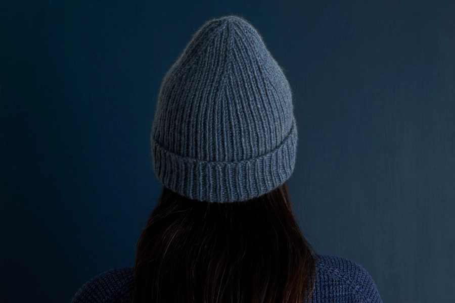 Classic Ribbed Hat in Nigh Aran | Purl Soho