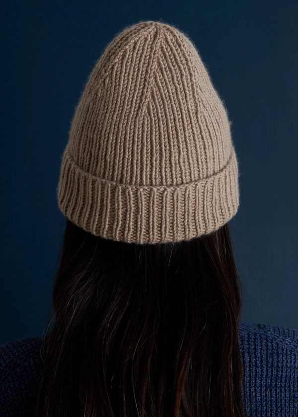 Classic Ribbed Hat in Nigh Aran | Purl Soho