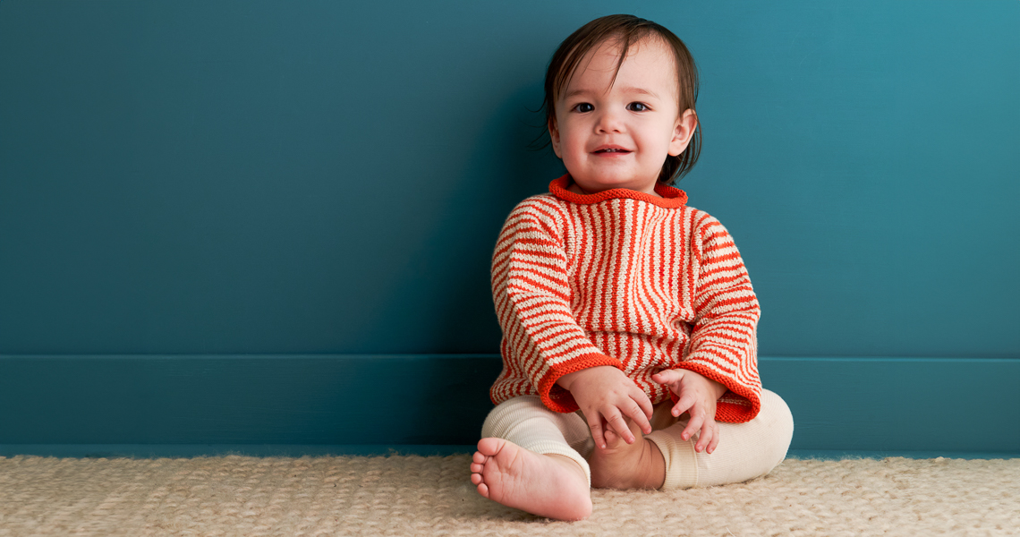 toddler striped pullover pattern