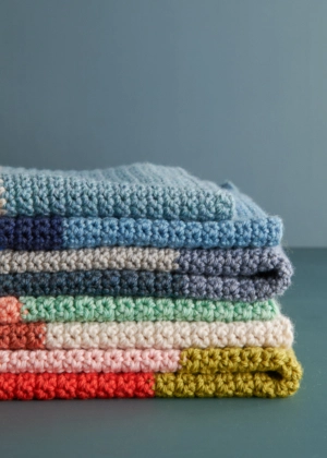 Crochet Super Easy Baby Blanket in Daily Wool | Purl Soho