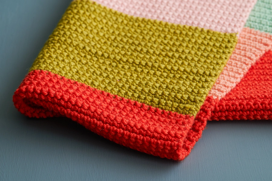 Crochet Super Easy Baby Blanket in Daily Wool | Purl Soho