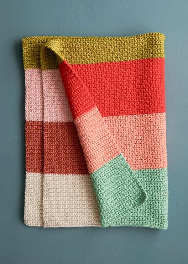 Crocheted Super Easy Baby Blanket | Purl Soho