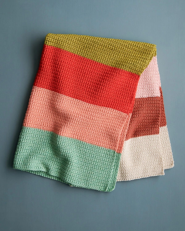 Crochet Super Easy Baby Blanket in Daily Wool | Purl Soho