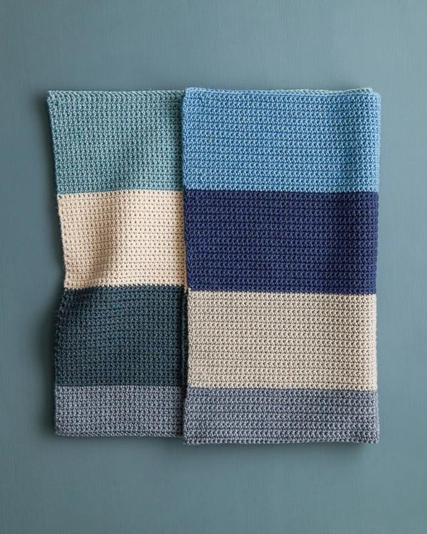 Crochet Super Easy Baby Blanket in Daily Wool | Purl Soho