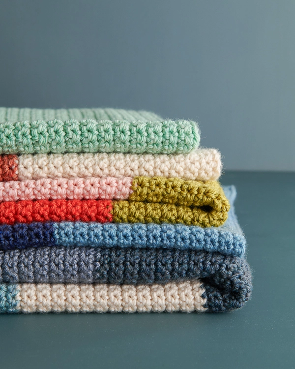 Crochet Super Easy Baby Blanket in Daily Wool | Purl Soho