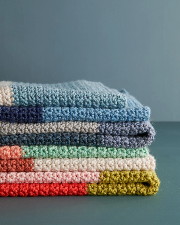 Crochet Super Easy Baby Blanket in Daily Wool | Purl Soho