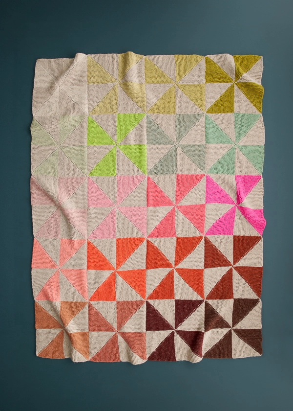 Pinwheel Blanket | Purl Soho