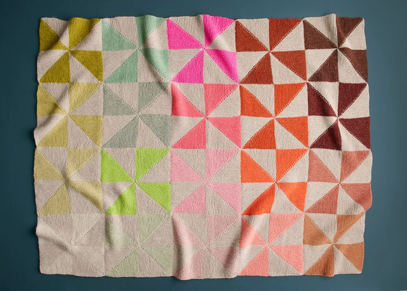 Pinwheel Blanket | Purl Soho
