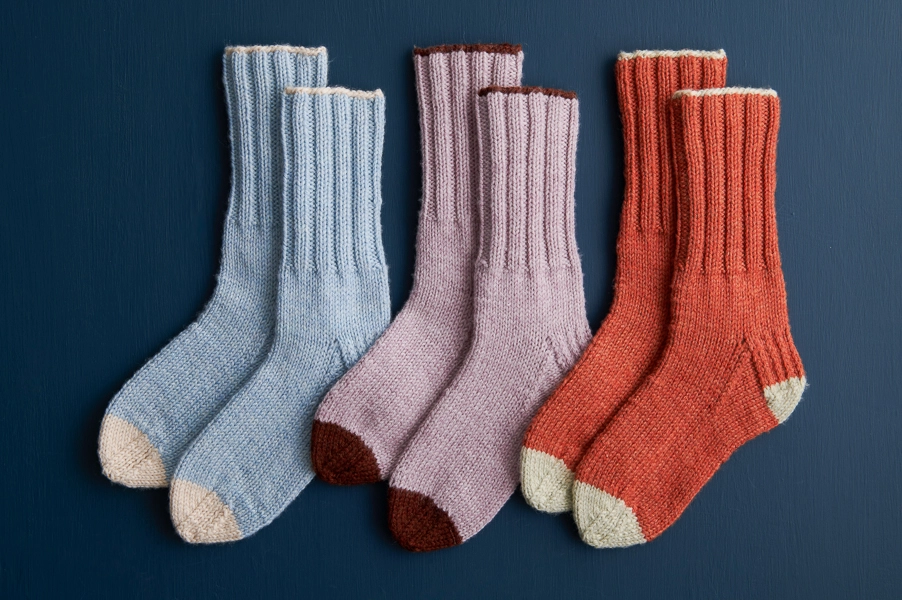 Boot Socks in Daily Wool Worsted | Purl Soho