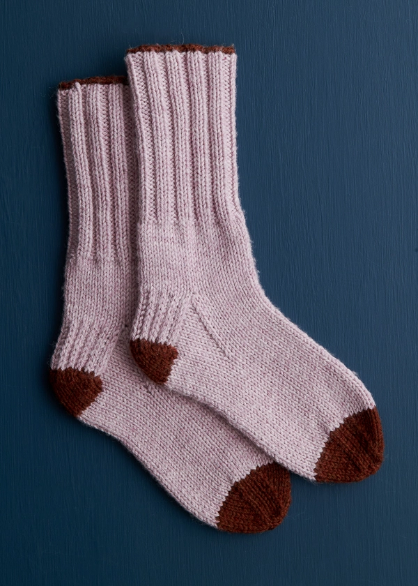 Boot Socks in Daily Wool Worsted | Purl Soho