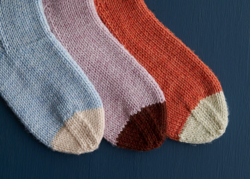 Boot Socks in Daily Wool Worsted | Purl Soho