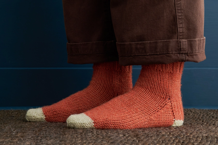 Boot Socks in Daily Wool Worsted | Purl Soho