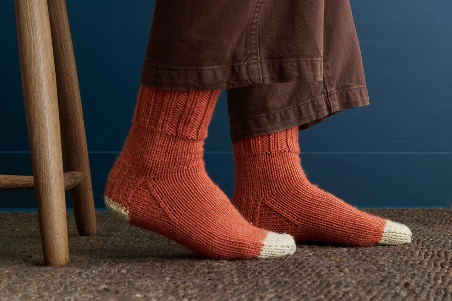 Boot Socks in Daily Wool Worsted | Purl Soho