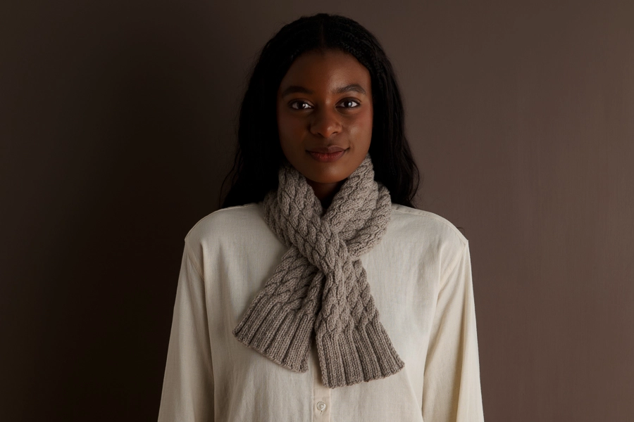 Close Cable Scarf | Purl Soho