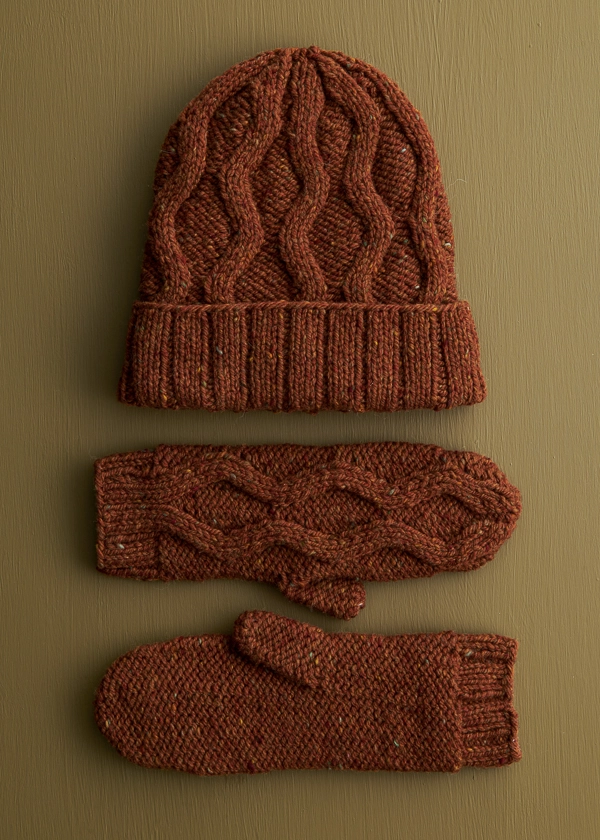 Fox Trail Hat + Mittens | Purl Soho