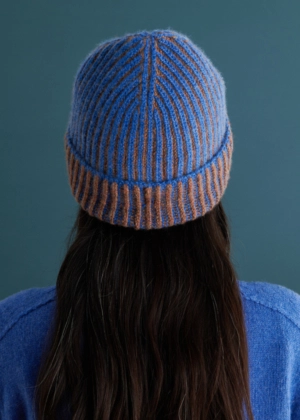 Two-Color Brioche Hat | Purl Soho