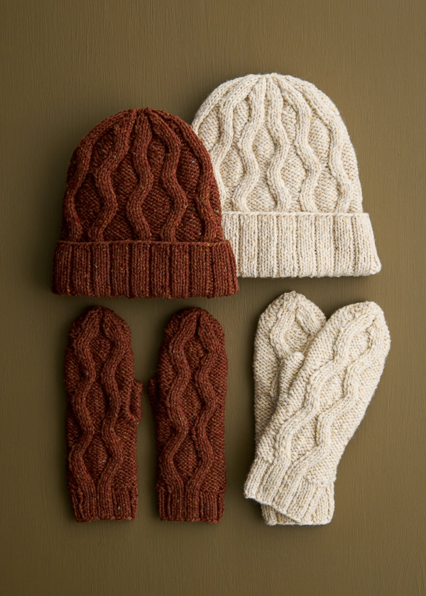 Fox Trail Hat + Mittens | Purl Soho