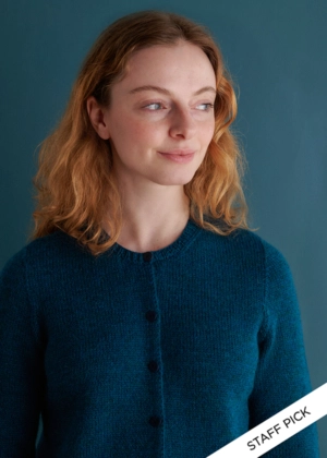 Classic Crewneck Cardigan in New Yarn | Purl Soho