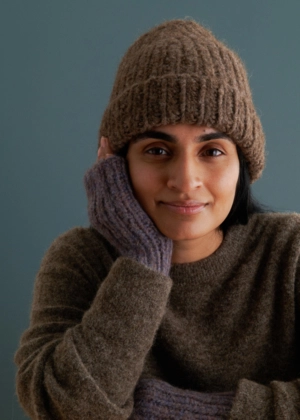 Chalet Hat + Hand Warmers | Purl Soho