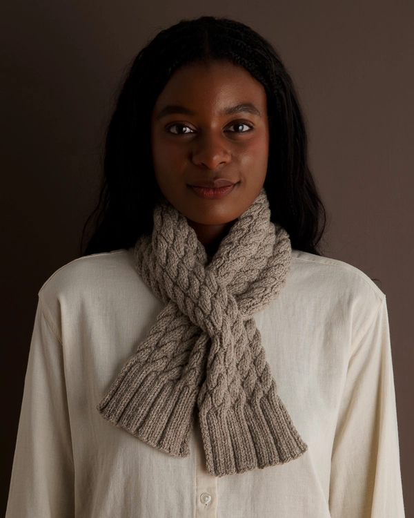 Close Cable Scarf | Purl Soho