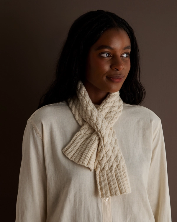 Close Cable Scarf | Purl Soho