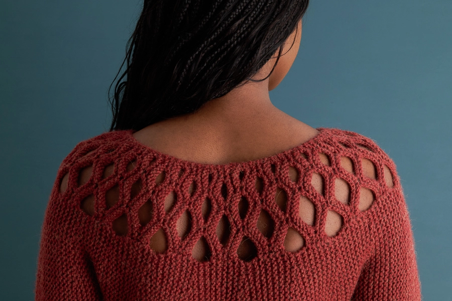 Ainur Berkimbay For Purl Soho: Aperture Pullover | Purl Soho
