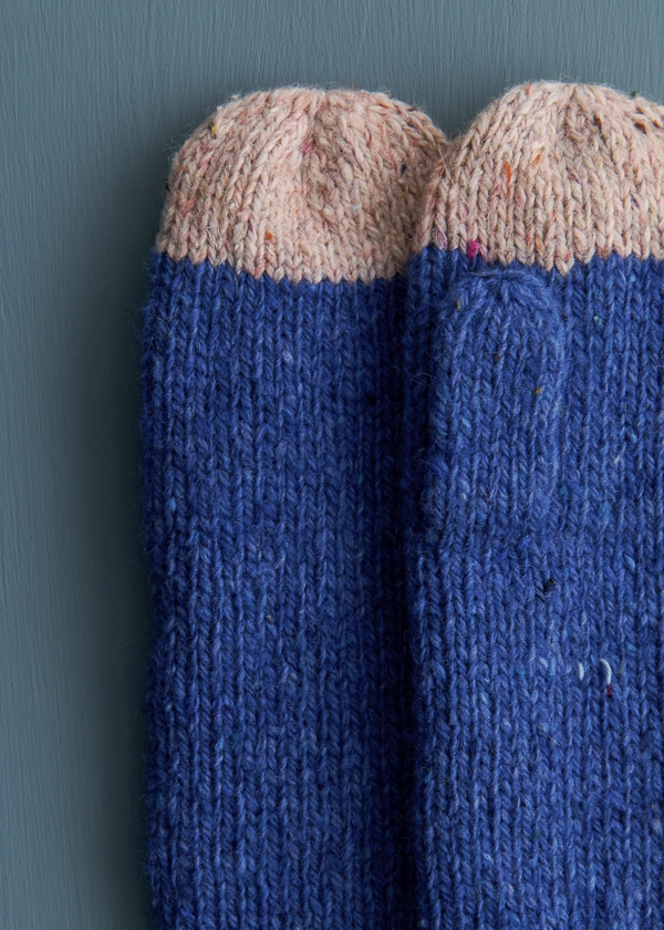 Color Tip Mittens | Purl Soho