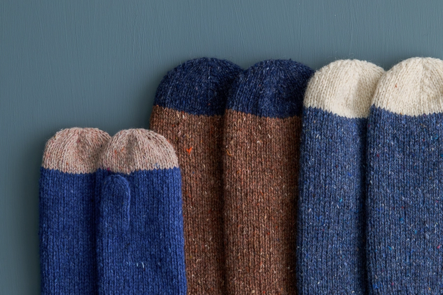 Color Tip Mittens | Purl Soho