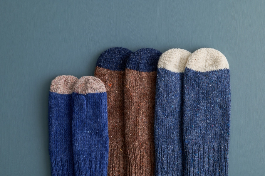 Color Tip Mittens | Purl Soho