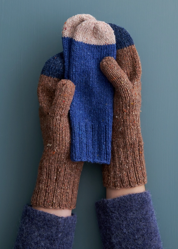 Color Tip Mittens | Purl Soho