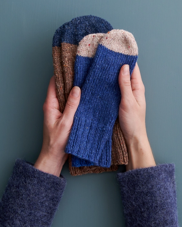 Color Tip Mittens | Purl Soho