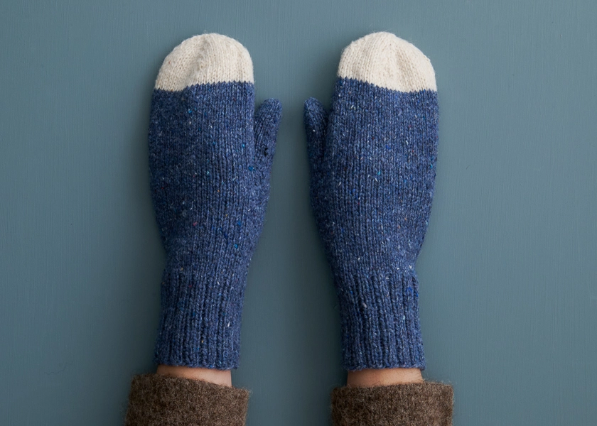 Color Tip Mittens | Purl Soho