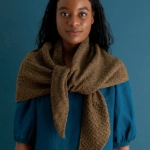 free Hickory Shawl knitting pattern in Purl Soho's Plein Air yarn