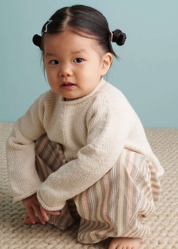 8-Spoke Yoke Pullover for Babies + Toddlers | Purl Soho
