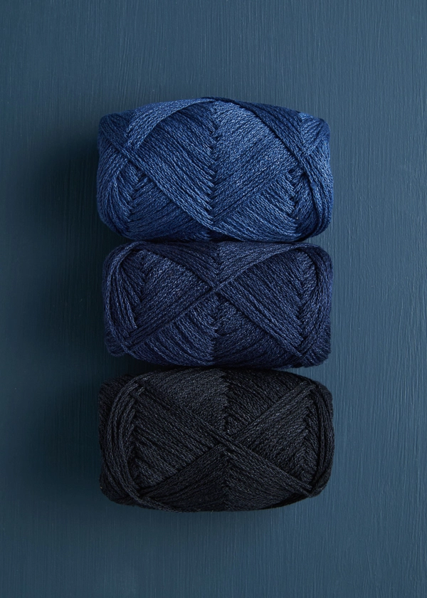 Blue Moon Pot Holder: Free Pot Holder Knitting Pattern