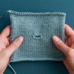 Horizontal One-Row Buttonhole knitting tutorial