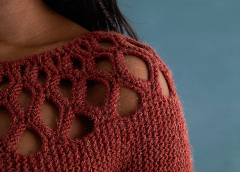 Ainur Berkimbay For Purl Soho: Aperture Pullover | Purl Soho