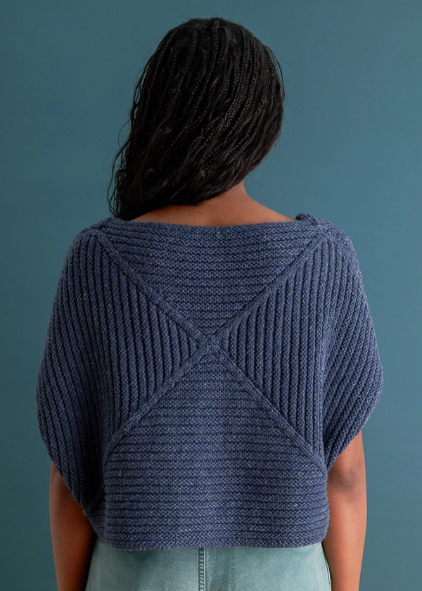 Ainur Berkimbay For Purl Soho: Center Point Popover in June Worsted | Purl Soho