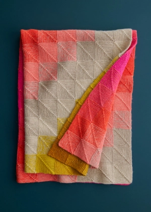 Mitered Corner Blanket In New Colors | Purl Soho