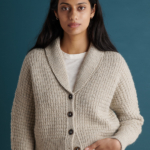 Norah Gaughan for Purl Soho: Juniper Cardigan Juniper Cardigan knitting pattern by Norah Gaughan in Purl Soho's Yonder yarn