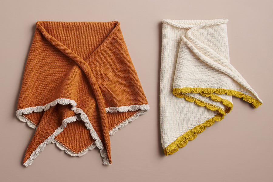 Scallop Edge Bandana | Purl Soho