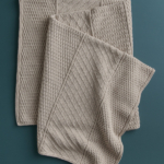 free Stitchwork Blanket knitting pattern in Purl Soho's Cotton Pure On A Cone yarn
