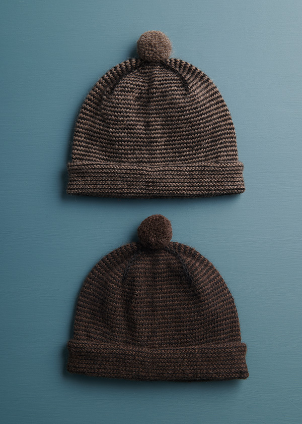 Tiny Stripes Hat in Simply Alpaca + Simply Yak | Purl Soho