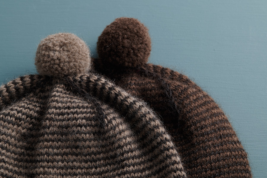 Tiny Stripes Hat in Simply Alpaca + Simply Yak | Purl Soho