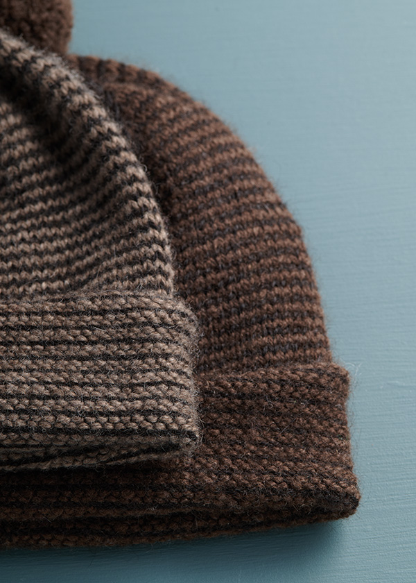 Tiny Stripes Hat in Simply Alpaca + Simply Yak | Purl Soho