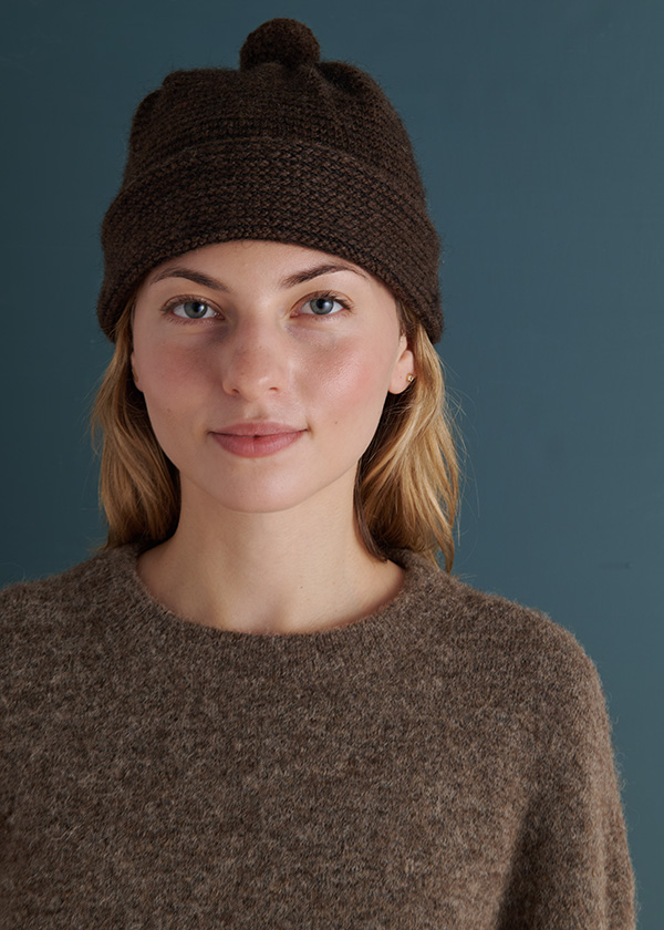Tiny Stripes Hat in Simply Alpaca + Simply Yak | Purl Soho