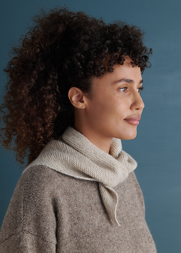 Triangle Garter Wrap | Purl Soho